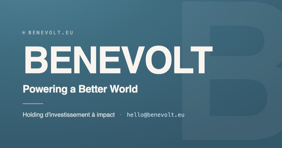 Carte de partage BENEVOLT — Powering a Better World